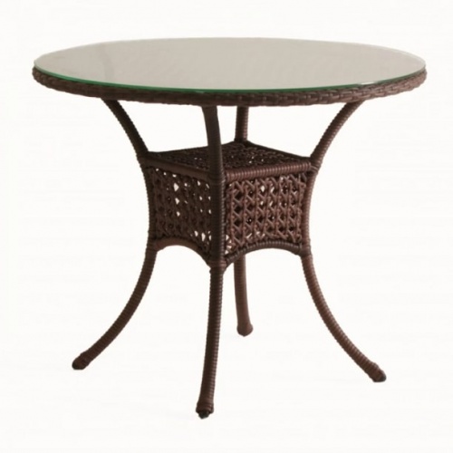 Стол обеденный круглый DECO D90 шоколад