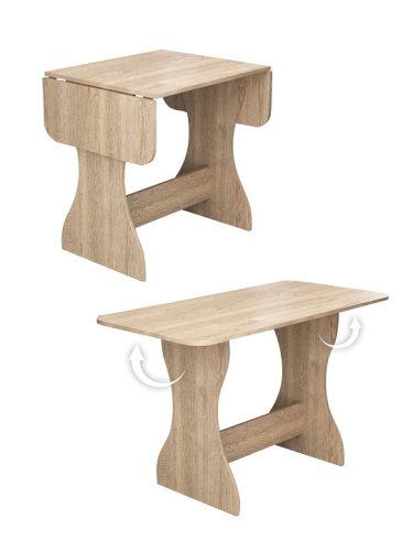 Стол обеденный Лея СН 130.05 экспрессив песочный 