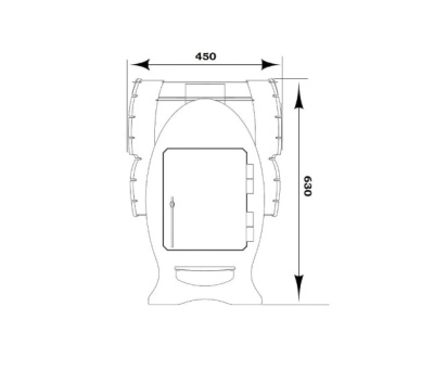 Банная печь Емеля Лайт 3мм