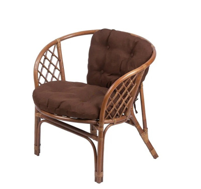 IND Комплект Багама 1 дуэт миндаль подушка коричневая 