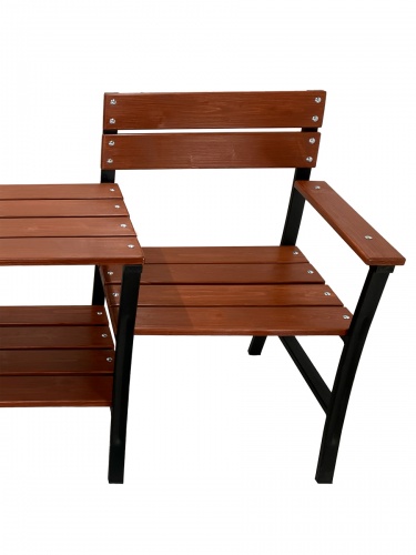 Скамейка садовая МФ-7 Дуэт окрашенный