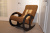Кресло-качалка Бастион 3 Шиншилла светлая Октус (полосы)