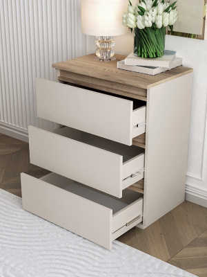 Комод СН-125.03 дуб скандинавский кашемир 