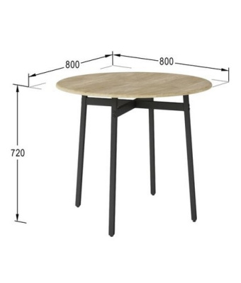 Стол обеденный Медисон дуб сонома 