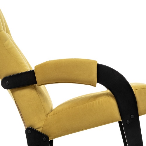 Кресло-качалка Leset Спринг венге Velur V28