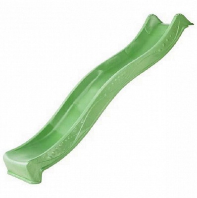 Скат для горки KBT Yulvo HDPE с подключением к воде лайм