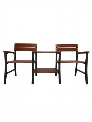 Скамейка садовая МФ-7 Дуэт окрашенный