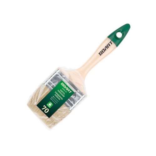 Кисть плоская 3"-70мм ВОЛАТ (флейцевая малярная) (10701-70)