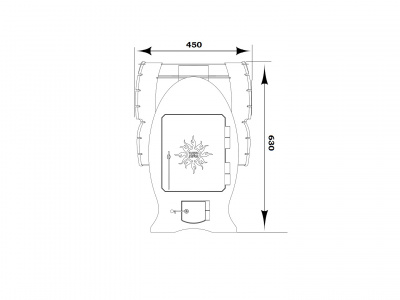 Печь для бани Царь-печи Емеля