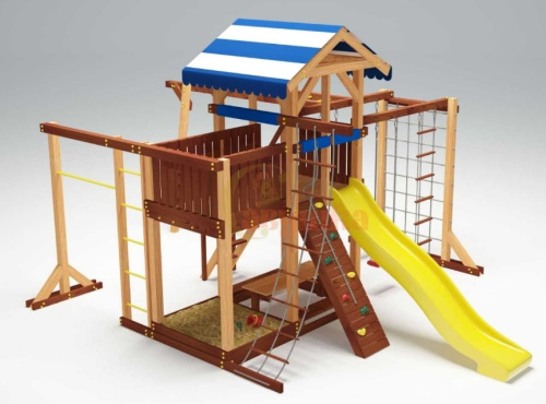 Детская спортивная площадка для дачи Савушка 4 Cезона 7