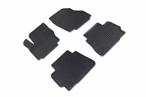 Резиновые коврики салона Сетка для Ford Mondeo IV 2007-2015 Черные