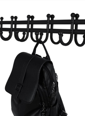 Вешалка напольная М 12М черный 