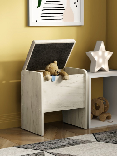 Банкетка Рио СН-122.10 дуб крафт белый 