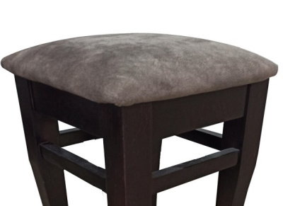 Табурет МДК-95 Венге Минкровелюр коричневый 