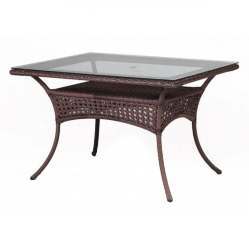 Стол обеденный 6 мест DECO 140х85 шоколад