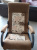 Кресло-качалка Бастион 2 Pearl 108 + цветы с подножкой