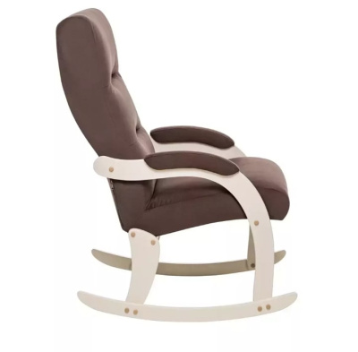 Кресло-качалка Leset Дэми слоновая кость ткань V 23