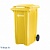 Контейнер для мусора ESE 360л желтый