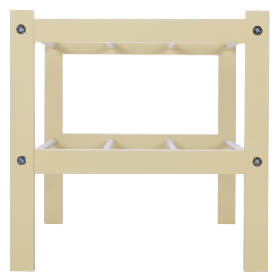 Обувница Атлас слоновая кость 