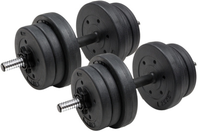 Набор гантелей TREX Sport 2x10,5 кг