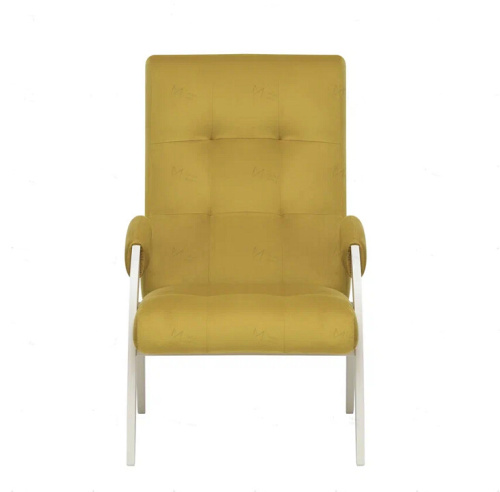 Кресло Leset Спринг слоновая кость Velur V28 