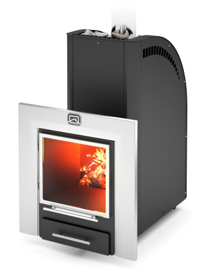 Печь для бани Теплодар Каскад-18 ЛП Панорама без двери (2018) от Vishop.by 