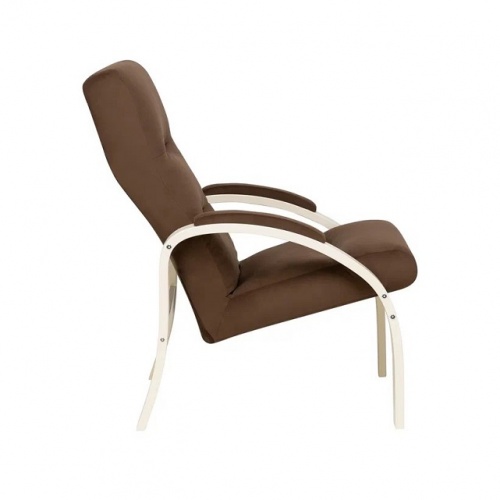 Кресло Leset Лион слоновая кость Velur V23 