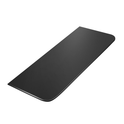 Лист стеклянный напольный BLACK 1000х400х8мм