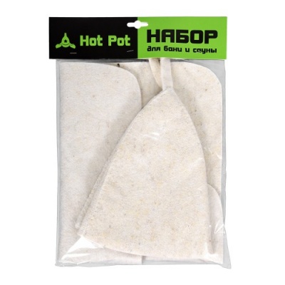 Набор из двух предметов (Шапка, коврик) арт.42006