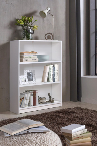 Стеллаж Сити-1 белый