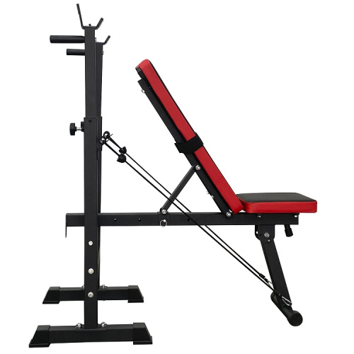 Скамья спортивная Calviano 1008 Red black