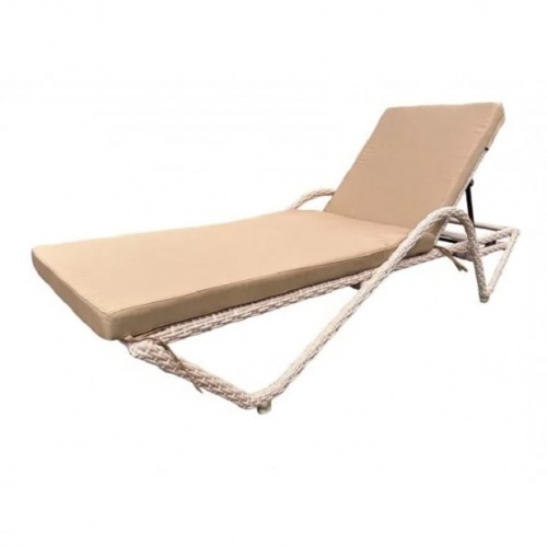 Шезлонг Relax 7035П светлый