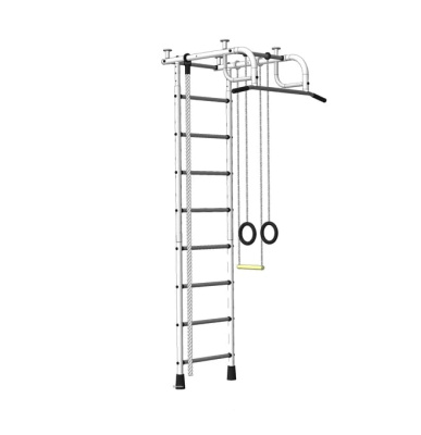 Детский спортивный комплекс Пионер-1М ПВХ белый