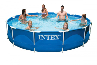 Каркасный бассейн 366х76 см Intex Metal Frame 28210/56994