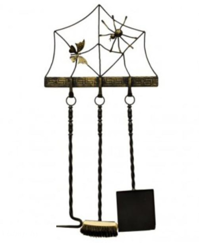 Каминный набор ПАУЧОК навесной Версаль