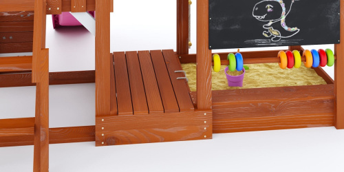 Детская площадка для дачи Савушка TooSun 14 розовый