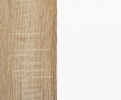 Тумба ПОРТО-5 белый дуб сонома 