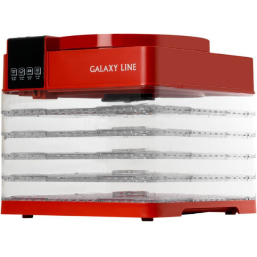 Сушилка для овощей и фруктов Galaxy GL 2630 красный