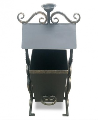 Урна кованая МСК-4 с пепельницей