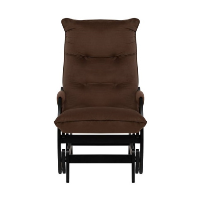 Кресло-маятник Leset Луно венге Velur V23