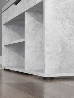 Банкетка Норд СН-122.08 бетон спаркс лайт 