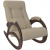 Кресло-качалка модель 4 б/л Мальта 01 орех