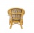 IND Комплект Черчиль кресло и овальный столик мед 