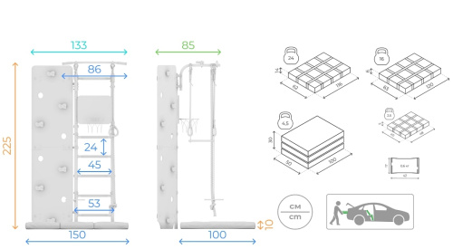 Комплект №4 Romana Next Top белый прованс