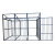 Каркас вольера для собак 22 2х3 Каркас вольера для собак 22 2х3