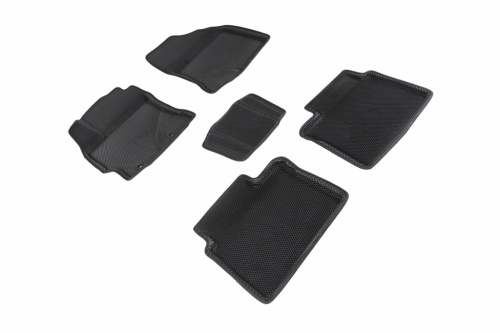 Коврики салона EVA 3D соты для Toyota Corolla XII 2018- Черные