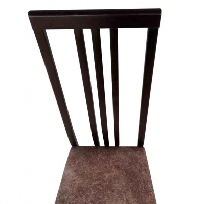 Стул МДК-82 венге Микровелюр коричневый 