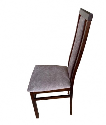 Стул МДК-82.01 Орех Микровелюр коричневый 