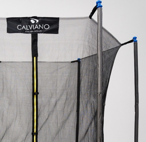 Батут с внутренней сеткой Calviano Smile 252 см 8FT INSIDE складной