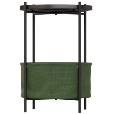 Стол журнальный Элдей хаки чёрный 